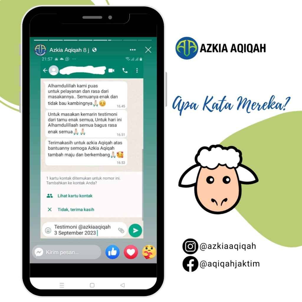 Testimoni Azkia Aqiqah 2023 - 6